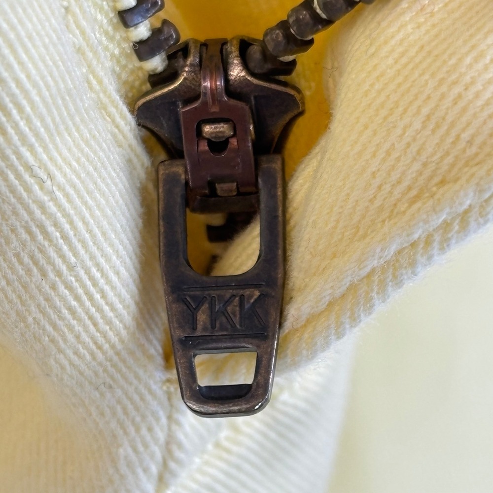 Chino Pants Polo Ralph Lauren 34/34* Butter Yellow 100% Cotton Embroidered Pony - Picture 14 of 16